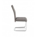 Стул HALMAR K349 серый/хром